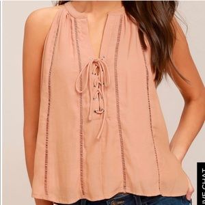 Lulu’s Blush Noir tank top